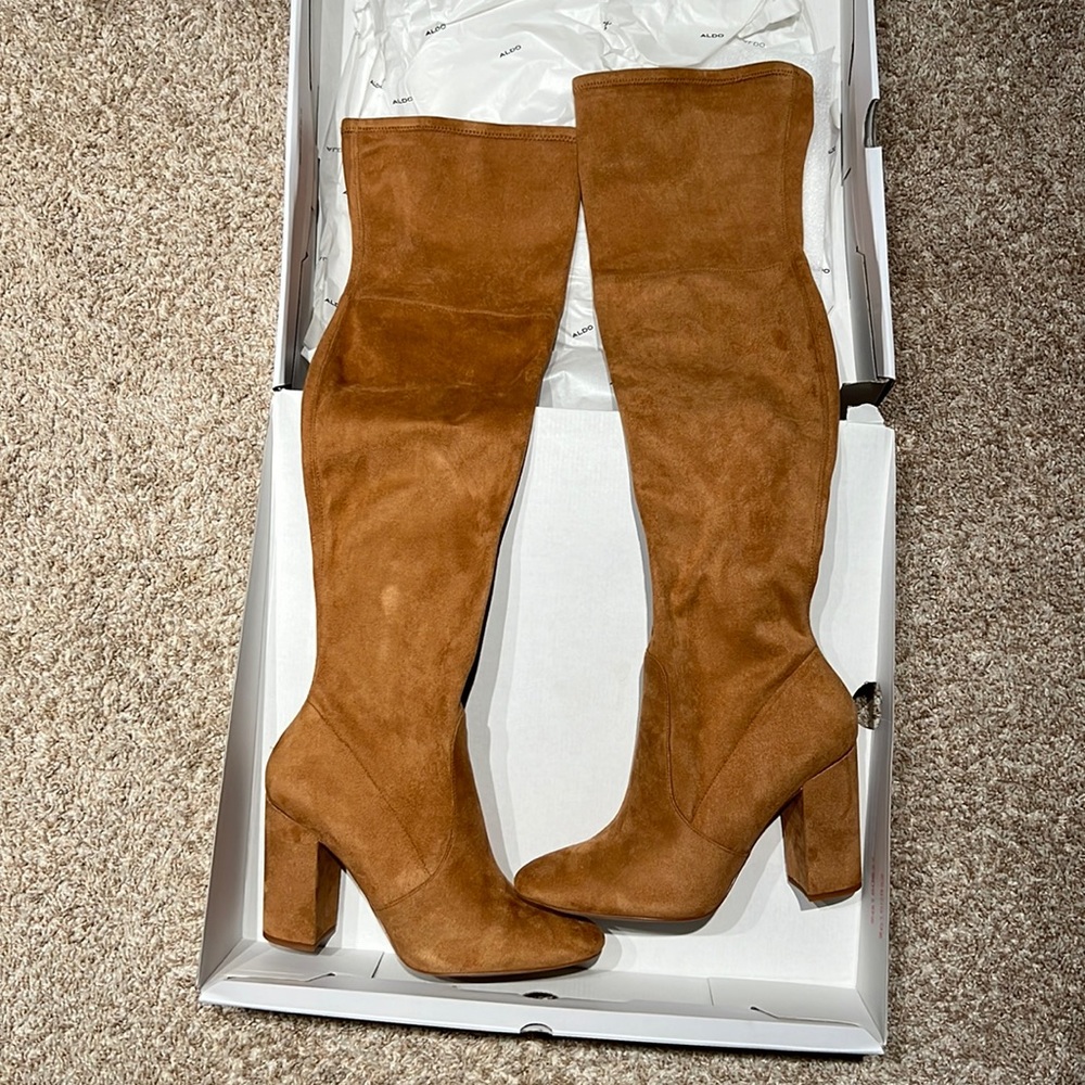 Aldo never worn over the knee boots size 10